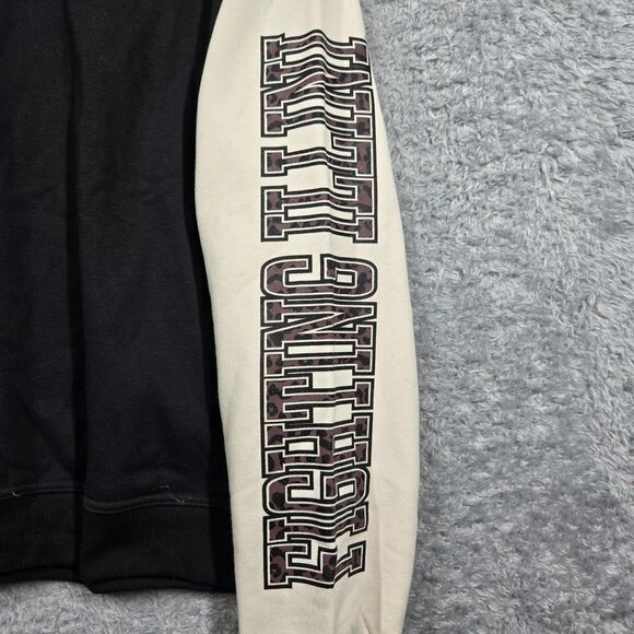 47 Brand Women's Illinois Fighting Illini Sweatshirt Black Medium NCAA 00155 - Picture 3 of 7